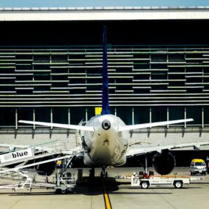 Plane Parked at Airport